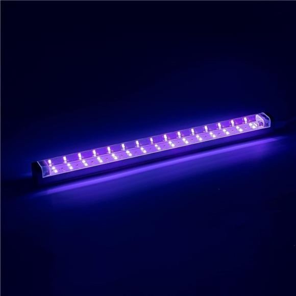 UV Black Light Bar USB DC 10W 1ft LED Blacklight Bar Strip Lights for Bedroom - Picture 5 of 6
